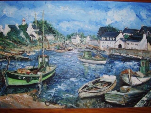 Tableau à l’huile 2025